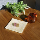 [ชุดจาน] ชุดรูปสี่เหลี่ยมจัตุรัสและสีเงิน 4 | Nishijin Textiles | Emura Shouten