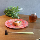 [ชุดจาน] ชุดคู่พลัมและเบญจมาศชุดคู่ | Nishijin Textiles | Emura Shouten