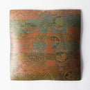 [PLATE SET] SQUARE TEMARI & NAVY PAIR SET | NISHIJIN TEXTILES| EMURA SHOUTEN