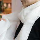 [SCARF] KUROTANI SOUFU (OFF-WHITE) | KUROTANI WASHI PAPER|KUROTANI WASHI COOPERATIVE GROUP