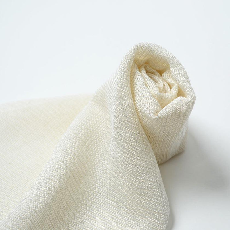 [圍巾] kurotani soufu（off-white）| kurotani washi紙| kurotani washi合作組