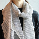 [圍巾] kurotani soufu（深藍色）| kurotani washi紙| kurotani washi合作組