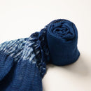 [圍巾] kurotani soufu（kusaki-dyed，indigo tit-dye）| kurotani washi紙| kurotani washi合作組