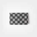 [CARD CASE] CHECKERED PATTERN (GRAY) | KUROTANI WASHI PAPER|KUROTANI WASHI COOPERATIVE GROUP
