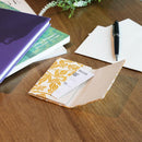 [CARD CASE] MULBERRY PRINT (YELLOW) | KUROTANI WASHI PAPER|KUROTANI WASHI COOPERATIVE GROUP