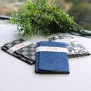[CARD CASE] MULBERRY PRINT (NAVY BLUE) | KUROTANI WASHI PAPER|KUROTANI WASHI COOPERATIVE GROUP