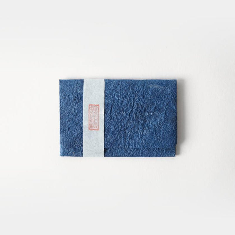 [卡盒]紡織圖案紙（海軍藍色）| kurotani washi紙| kurotani washi合作組