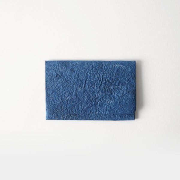 [카드 케이스] 섬유 패턴 용지 (네이비 블루) | Kurotani Washi Paper | Kurotani Washi Cooperative Group