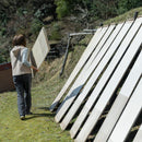 [圍巾] kurotani soufu（kusaki-dyed，indigo tit-dye）| kurotani washi紙| kurotani washi合作組