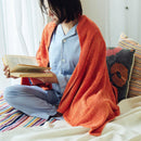 [TOWELS] BATH TOWEL * 2 (ORANGE, BRITISH SHORTHAIR) | ORGANIC TOWEL | HIPPOPOTAMUS