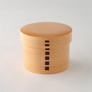 [LUNCH-BOX] CIRCLE 2-TIER | ODATE MAGEWAPPA | KURIKYU