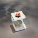 [INCENSE BURNER] SQUARE | UJI TEA AND FLORAL DESIGN| CHAWAKA KYOTO UJI
