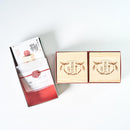 [GIFT SET] CHAWAKA MARI AND SENCHA SET TACHIBANA YELLOW | UJI TEA AND FLORAL DESIGN| CHAWAKA KYOTO UJI