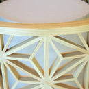 [PENDANT LIGHT / LIGHTING] KUMIKO PENDANT LIGHT 01 HEMP LEAF | KYO SASHIMONO (JOINERY)| MURAYAMA MOKKO