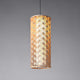 [แสงจี้ / แสง] Kumiko Pendant Light 02 Hemp Leaf | Kyo Sashimono (Joinery) | Murayama Mokko