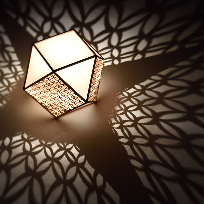 [แสงจี้ / แสง] Kiriko Light Light Cloisonne (ขนาด S-L) | Kyo Sashimono (Joinery) | Murayama Mokko