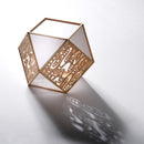 [PENDANT LIGHT / LIGHTING] KIRIKO PENDANT LIGHT FLOWING WATER (S-L SIZE) | KYO SASHIMONO (JOINERY)| MURAYAMA MOKKO