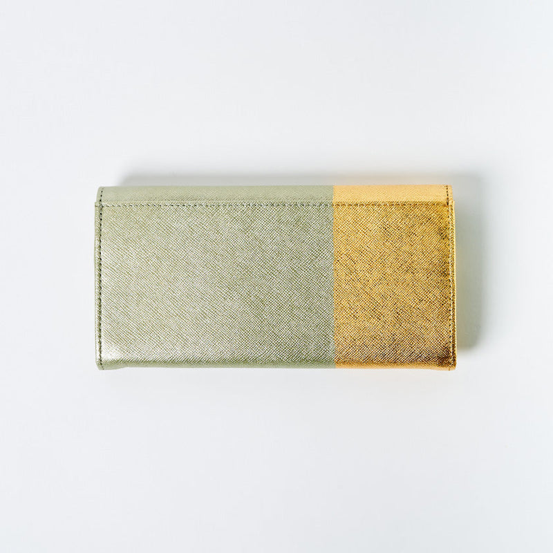 [錢包]黎明錢包（京都金葉飾面）|金沖壓| Goldream Kyoto