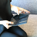 [錢包] Byobu Long Wallet（Kyoto Gold Leaf Finish）|金沖壓| Goldream Kyoto