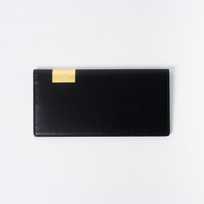 [지갑] Byobu Long Wallet (Kyoto Gold Leaf Finish) | 골드 스탬핑 | Goldream Kyoto