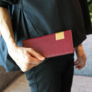 [錢包] Byobu Long Wallet（Kyoto Gold Leaf Finish）|金沖壓| Goldream Kyoto