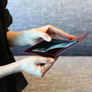 [WALLET] BYOBU BIFOLD WALLET (KYOTO GOLD LEAF FINISH) | GOLD STAMPING | GOLDREAM KYOTO