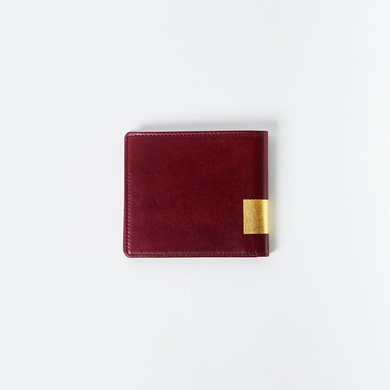 [Wallet] Byobu Bifold Wallet (Kyoto Gold Leaf เสร็จสิ้น) | การปั๊มทอง โกลด์รีมเกียวโต