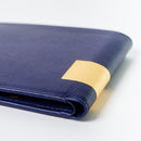 [WALLET] BYOBU BIFOLD WALLET (KYOTO GOLD LEAF FINISH) | GOLD STAMPING | GOLDREAM KYOTO