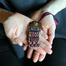 [AMULET] KAZARI KOYOROI® MINI GOLD (PURPLE BRAID) | Art Armor| Kyoto Armor