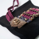 [AMULET] KAZARI KOYOROI® MINI GOLD (PURPLE BRAID) | Art Armor| Kyoto Armor