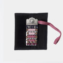 [Amulet] Kazari Koyoroi® Mini Silver (Braid การไล่ระดับสีม่วง) | Art Armor เกราะเกียวโต