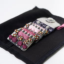 [Amulet] Kazari Koyoroi® Mini Silver (Braid การไล่ระดับสีม่วง) | Art Armor เกราะเกียวโต