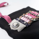 [Amulet] Kazari Koyoroi® Mini Silver (Braid การไล่ระดับสีม่วง) | Art Armor เกราะเกียวโต