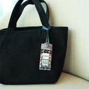 [AMULET] KAZARI KOYOROI® MINI SILVER (NAVY GRADATION BRAID) | Art Armor| Kyoto Armor