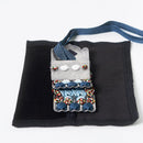 [AMULET] KAZARI KOYOROI® MINI SILVER (NAVY GRADATION BRAID) | Art Armor| Kyoto Armor