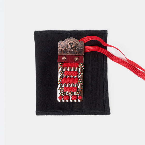 [Amulet] Kazari Small Armor® Mini Copper (ถักเปียสีแดง) | Art Armor เกราะเกียวโต