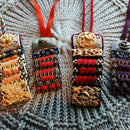 [Amulet] Kazari Koyoroi® Mini Goldleaf (Red Braid) | Art Armor เกราะเกียวโต