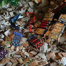 [Amulet] Kazari Koyoroi® Mini Goldleaf (Red Braid) | Art Armor เกราะเกียวโต