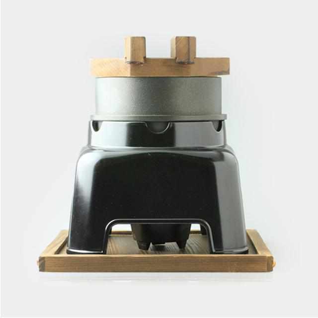 [炊具（鍋）] Homusubi木炭水壺為一個人的Kei Kei與木蓋（直接火＆IH）|碳處理