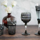 [유리] 오동 나무에있는 블랙 키리코 오래 된 유리 상자 | Satsuma는 유리를 자른다