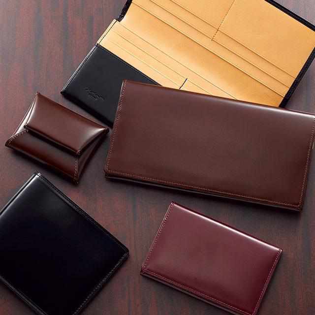 [กระเป๋าเงิน / กระเป๋า] กระเป๋าเงินสองเท่า (พร้อมเหรียญ) (Toyoto) | เครื่องหนัง satori
