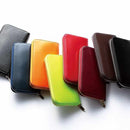 [WALLET / BAG] ROUND ZIPPER WALLET (INKSTONE / EMBOSSED) | LEATHER WORK | SATORI