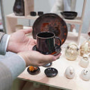 [MUG (CUP)] INSIDE THE MUG AND SAUCER | MARIKO SUZUKI | TOKONAME WARE