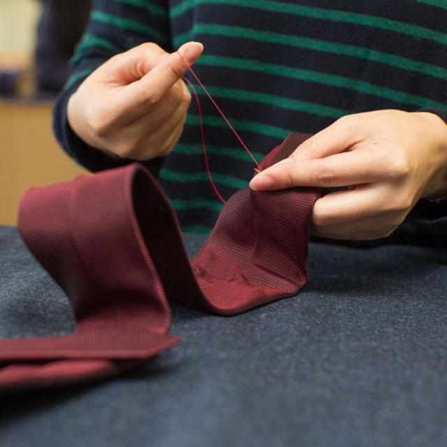 [tie] Shakunone Paisley (สีม่วง) | ผ้าไหมญี่ปุ่น