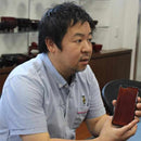 [CARD CASE] URUSHI BUSINESS CARD HOLDER VYAC CARD CASE QINGHAI WAVE | ECHIZEN LACQUERWARE| TAKUMIICHI