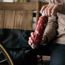 [TUMBLER / WATER BOTTLE] THERMO MUG URUSHI UMBRELLA BOTTLE BIRD AND BEAST CARICATURE (RED) | ECHIZEN LACQUERWARE| TAKUMIICHI