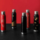 [TUMBLER / WATER BOTTLE] THERMO MUG URUSHI UMBRELLA BOTTLE TREASURE EXHAUSTION (BLACK) | ECHIZEN LACQUERWARE| TAKUMIICHI