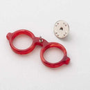 [PIN BATCH] MEGANE PIN (BLACK) THAT BECOMES A LAPEL PIN AND GLASSES HOLDER | SABAE GLASSES| TAKUMIICHI