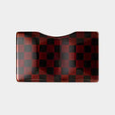 [CARD CASE] URUSHI BUSINESS CARD HOLDER VYAC CARD CASE CHECKERBOARD | ECHIZEN LACQUERWARE| TAKUMIICHI