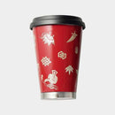 [TUMBLER / WATER BOTTLE] THERMO MUG URUSHI MOBILE TUMBLER TREASURE EXHAUSTION (RED) | ECHIZEN LACQUERWARE| TAKUMIICHI